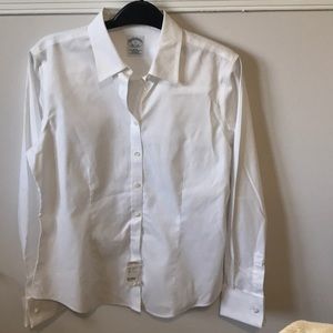 Brooks Brother’s Cotton White button down Shirt